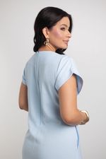 Vestido Luiza Azul Bebê