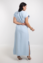 Vestido Luiza Azul Bebê