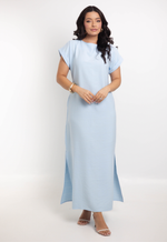 Vestido Luiza Azul Bebê