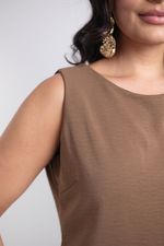 Conjunto Raquel Marrom Castanho
