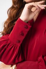 Blusa Realeza Vermelho Bordô