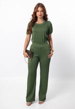Conjunto Larissa Verde Militar