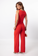 Conjunto Raquel Vermelho Ferrari 