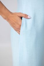 Vestido Débora Azul Bebê