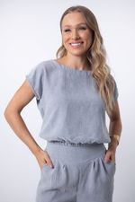 Conjunto Marina Preto Mescla