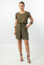 Conjunto Camila Verde Militar