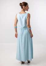 Conjunto Carmélia Azul Bebê