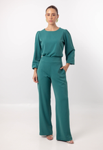 Conjunto Rebeca Verde Petróleo