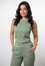 Conjunto Elisa Verde Chá