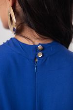Vestido Mariá Azul Royal