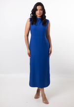 Vestido Mariá Azul Royal