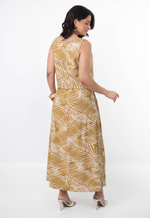 Conjunto Carmélia Folhagem Bege