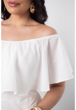 Vestido Laura Bordado Off White