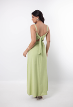 Vestido Marinês Verde Chá