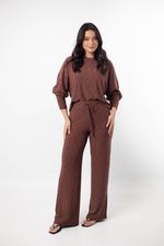 Conjunto Andrielly Chocolate