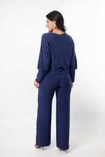 Conjunto Andrielly Azul Marinho