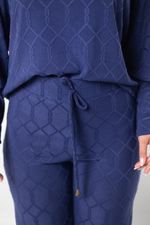Conjunto Andrielly Azul Marinho