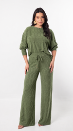 Conjunto Andrielly Verde Exército