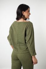 Conjunto Leila Verde Militar Mescla