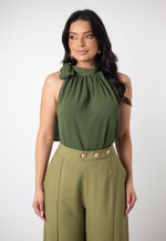 Blusa Isabella Verde Militar