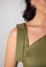 Vestido Marcela Verde militar