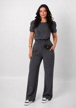 Conjunto Larissa Grafite Mescla