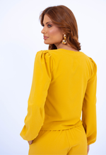 Conjunto Selena Mostarda