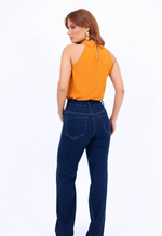 Blusa Eva Laranja Queimado