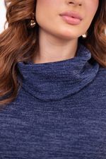 Conjunto Tatiane Azul Marinho Mescla