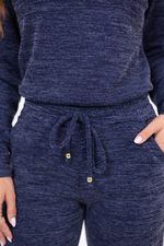 Conjunto Tatiane Azul Marinho Mescla