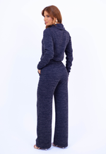 Conjunto Tatiane Azul Marinho Mescla