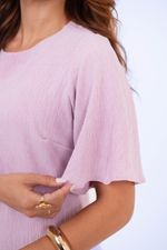 Vestido Ágatha Fúscia Mescla