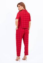 Conjunto Núbia Vermelho Bordô