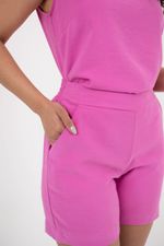 Bermuda Eliete Rosa Chiclete