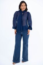Camisa Tarsila Azul Marinho