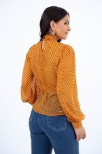 Camisa Tarsila Caramelo
