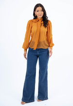 Camisa Tarsila Caramelo