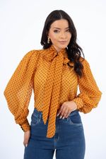 Camisa Tarsila Caramelo