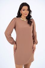Vestido Tainá Marrom