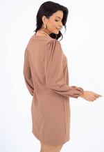 Vestido Tainá Marrom