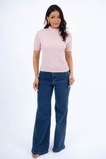 Blusa Júlia Maldivas Rosa Bebê