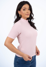 Blusa Júlia Maldivas Rosa Bebê