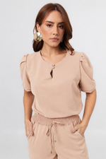 Conjunto Leonora Bege