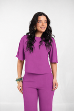 Blusa Tânia Açaí