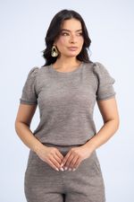 Conjunto Larissa Cinza Mescla