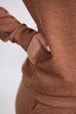 Conjunto  Viviane Marrom Mescla