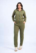 Conjunto  Viviane Verde Militar Mescla