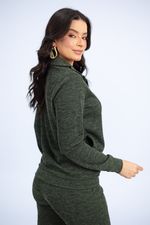 Conjunto  Viviane Verde Exército Mescla
