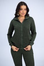 Conjunto  Viviane Verde Exército Mescla