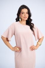 Vestido Ágatha Terracota Mescla